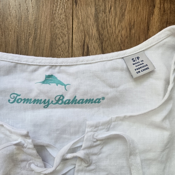 Tommy Bahama linen top Small - Picture 2 of 5